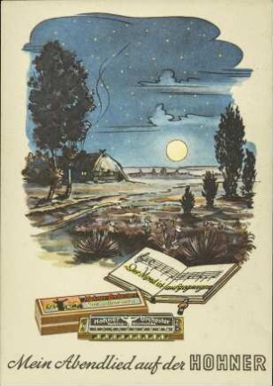 Mein Abendlied auf der Hohner - Der Mond ist aufgegangen