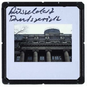 Düsseldorf, Ehemaliges Land- und Amtsgericht : Fassade