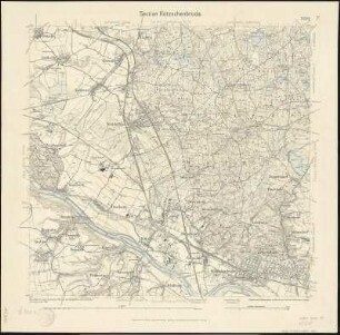 Äquidistantenkarte 49 : Section Kötzschenbroda, 1904 : Section Kötzschenbroda. - 1:25000. - Leipzig: Giesecke & Devrient, 1904. - 1 Kt.
