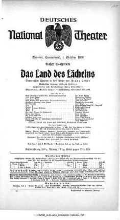 Das Land des Lächelns