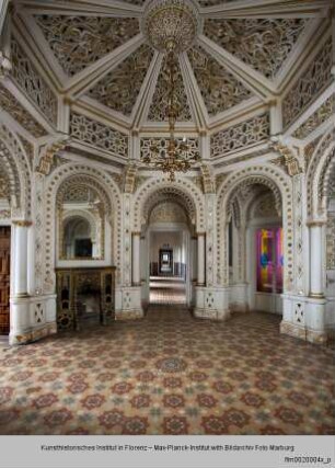 Castello di Sammezzano, Villa di Sammezzano, Goldener Saal, Ottagono Dorato, Sala del Fumo, Reggello