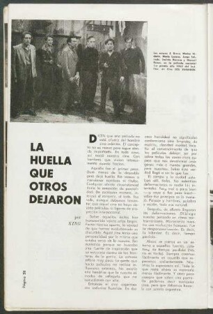La huella que otros dejaron