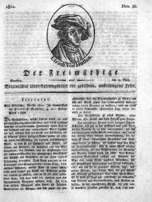 Nro. 56, Dienstag, den 19. März 1811