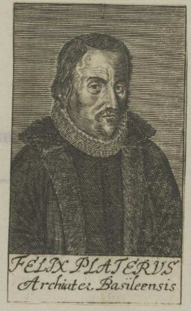 Bildnis des Felix Platervs