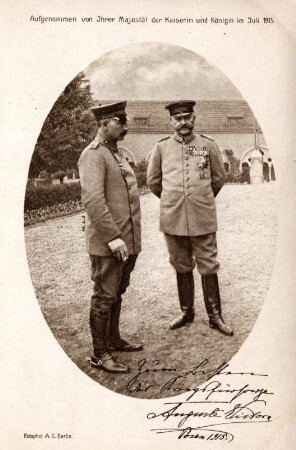 Kriegsgräberfürsorge 1915