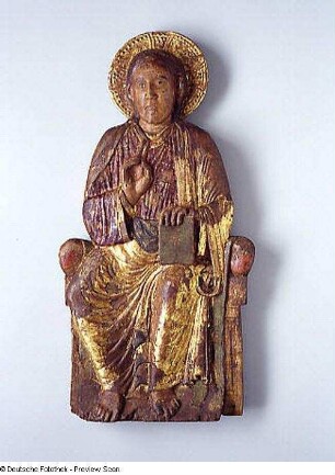 Thronender Christus (Relief)