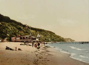 9880. P.Z. - Insel Rügen. Sellin, Strandansicht