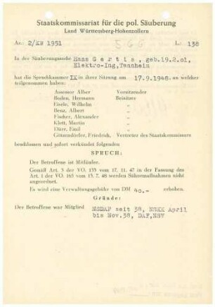 Gertis, Hans