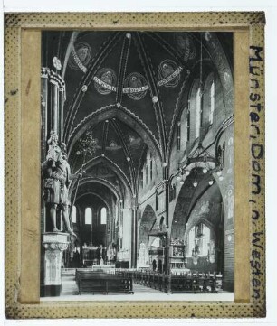 Münster, St.-Paulus-Dom : Innenansicht, Blick nach W