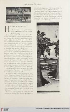 Vol. 55 (1915) = No. 217: History of Hiroshige