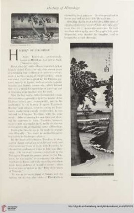 Vol. 55 (1915) = No. 217: History of Hiroshige