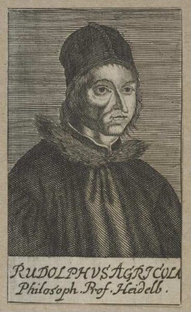 Bildnis des Rudolphvs Agrjcula