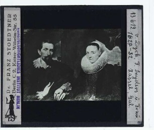 Dyck, Doppelbildnis des Malers Frans Snyders und seiner Frau Margaretha de Vos (Kassel GAM GK 125)