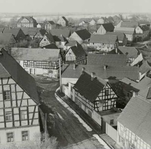 Ortsteilansicht vom Kirchturm