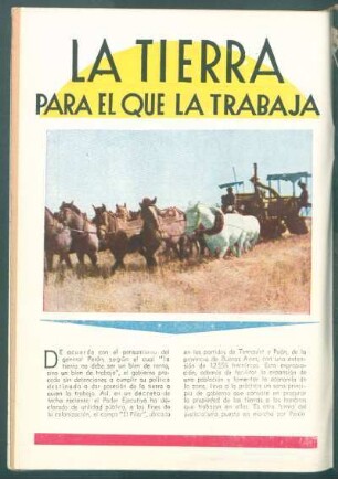 La tierra para el que la trabaja