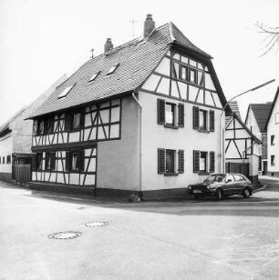 Fachwerkwohnhaus; Seligenstadt, Wallstraße 19