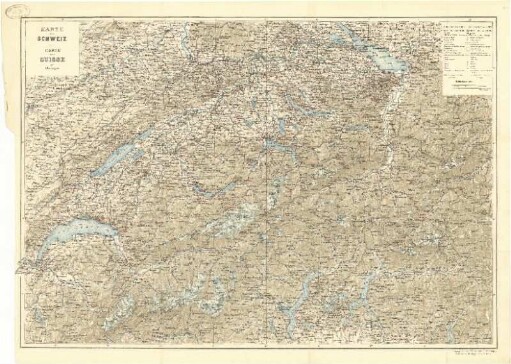 [137]: Schweiz : verschiedene Landkarten