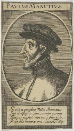 Bildnis des Pavlvs Manvtivs