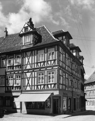 Schwäbisch Hall, Haalstraße 11. Wohnhaus (um 1730/1740?). Eckansicht