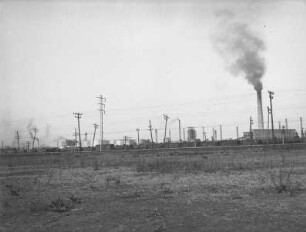 Erdölraffinerie (USA-Reise 1933)