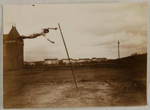 Stabhochsprung auf dem Heiligengeistfeld