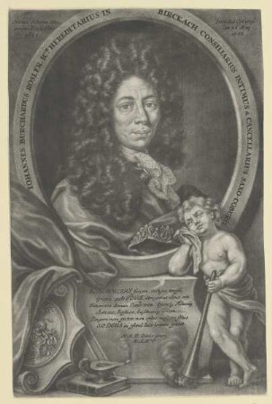 Bildnis des Johann Burkhard Rosler