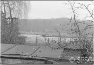 Mauerfall, Potsdam, Ufer Park Babelsberg, Babelsberger Enge.