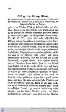 Eisengrein - Fromherz.