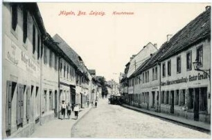 Mügeln. Hauptstraße