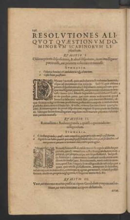 Resolutiones, Aliquot Quaestionum Dominorum Scabinorum Lipsensium