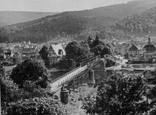 Straßenbrücke bei Gieselwerder/Weser