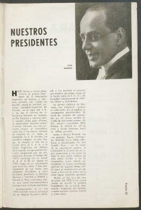 Nuestros presidentes
