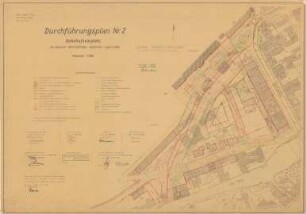 Durchführungsplan Bahnhofsvorplatz Nr. 2, Am Bahnhof - Bahnhofstraße - Siegstraße - Lagerstraße