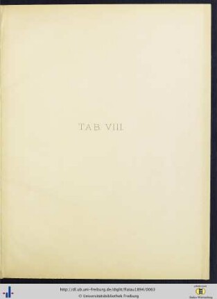 Tab. VIII.