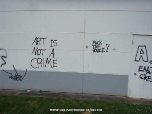 ART IS NOT A CRIME
