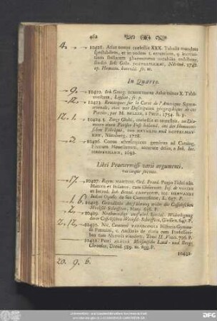 Libri Praetermissi varii argumenti, variaeque formae.