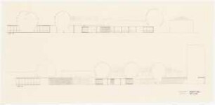 Grüngestaltung des Stadtzentrums, Espelkamp-Mittwald: Ansichten Rathausplatz 1:100