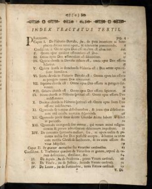 Index Tractatus Tertii.