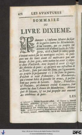 Livre Dixieme