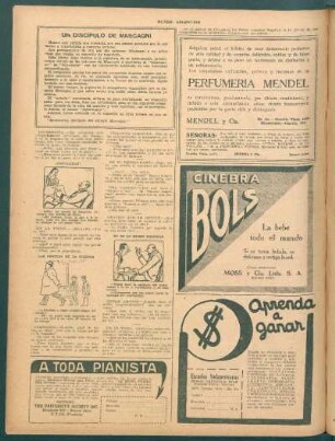 Un discípulo de Mascagni