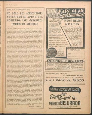 No solo los agricultores necesitan el apoyo del gobierno: los ganaderos también lo necesitan : Cartas de un argentino que se enoja
