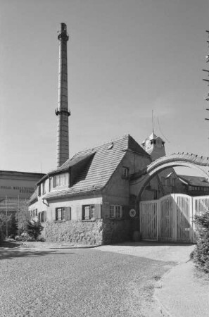 Fabrik der Deutschen Werkstätten für Handwerkskunst — Tor