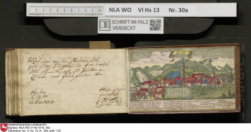 Stammbuch des U. J. Schrader aus Hannover