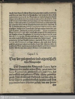 Caput II. Von der gelegenheit und eigenschafft dises Königreichs