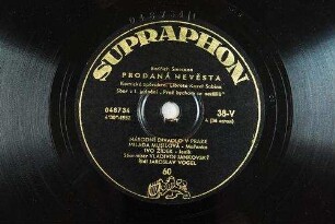 Prodaná nevěsta : komická zpěvora; sbor z 1. jednáni "Proč bychom se netěšili"; [Teil 2] / Bedřich Smetana. Libreto Karel Sabina
