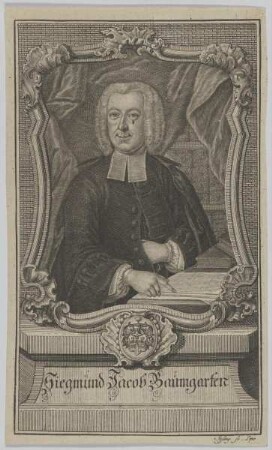 Bildnis des Siegmund Jacob Baumgarten