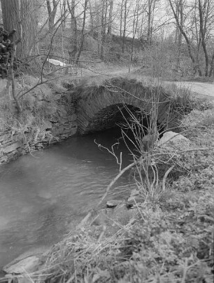 Hainichen, Fußgängerbrücke über Striegis