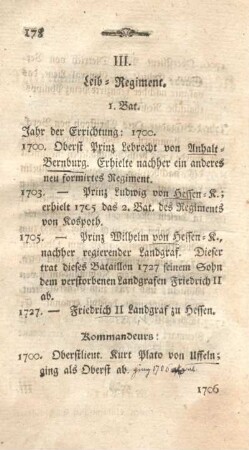 III. Leib-Regiment.