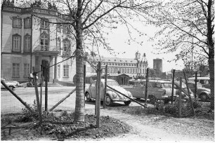 Umbau des Schlossplatzes.