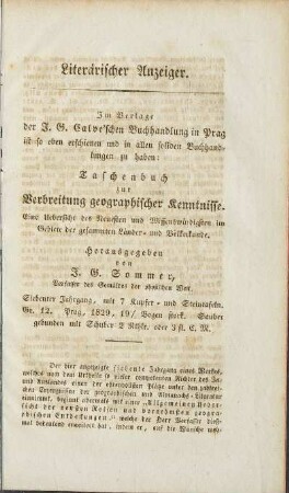 Verlagswerbung